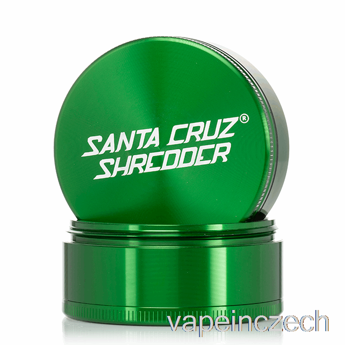 Santa Cruz Shredder 2,75 Palce Velký 4dílný Mlýnek Zelený (70 Mm) Vape Pero